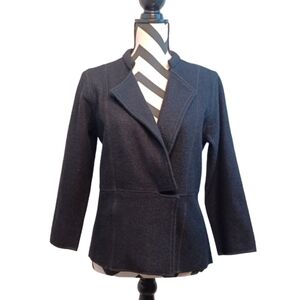 Magaschoni 100% Wool Old Money Classic Jacket
